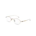 Giorgio Armani round-frame glasses - Gold