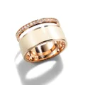 Repossi 18kt rose gold diamond ring - Pink