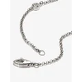 Gucci love-heart charm bracelet - Silver