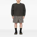 sacai belted cargo shorts - Grey