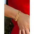 Anita Ko 18kt yellow gold Thin Zoe bracelet