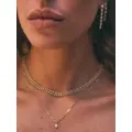 Anita Ko 18kt rose gold Havana diamond necklace