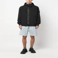 Stone Island Compass-patch hooded jacket - Black