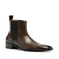 TOM FORD leather ankle boots - Brown