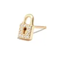 Sydney Evan 14kt yellow gold diamond stud earring