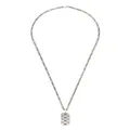 Gucci GG Supreme pendant necklace - Silver