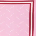 Bally Essential Bally-motif scarf - Pink