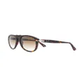 Persol tortoiseshell round-frame sunglasses - Brown