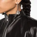 Alexander McQueen Pearl Stick drop earrings - Silver