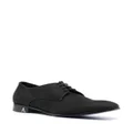 Philipp Plein Derby Oxford almond-toe shoes - Black