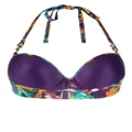 Marlies Dekkers Acapulco floral-print bikini top - Purple