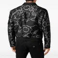 Philipp Plein jacquard-pattern bomber jacket - Black