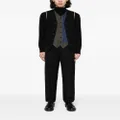 Yohji Yamamoto layered-effect waistcoat - Black