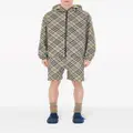 Burberry Equestrian Knight Burberry Check hooded - Neutrals