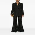 Dolce & Gabbana pinstripe double-breasted blazer - Black