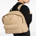 Giuseppe Zanotti Bud cotton backpack - Neutrals