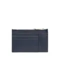 Montblanc Masterpiece logo-plaque leather wallet - Blue