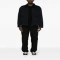 Yohji Yamamoto R-Single cotton shirt jacket - Blue