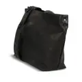 Yohji Yamamoto embellished leather shoulder bag - Black