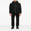 Snow Peak Gore-Tex hooded rain jacket - Black
