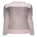 Issey Miyake plissé-effect jacket - Pink
