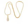 Susan Caplan Vintage 1980s Swarovski chain necklace - Gold