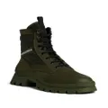 Dsquared2 logo-print leather boots - Green