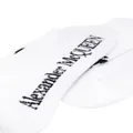 Alexander McQueen Seal logo-intarsia socks - Black