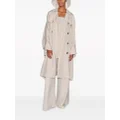 Rosetta Getty double-breasted trench coat - Neutrals