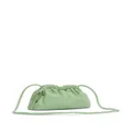 Mansur Gavriel mini Cloud leather clutch bag - Green