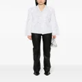 Ermanno Scervino crystal-embellished cotton cardigan - White