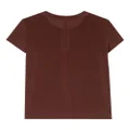 Rick Owens Level T cropped T-shirt - Brown