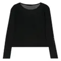 OUR LEGACY long-sleeve cotton T-shirt - Black