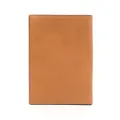 Brunello Cucinelli logo-debossed leather wallet - Brown