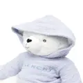 Givenchy Kids logo-embroidered faux-fur teddy bear - Neutrals