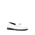 Versace Medusa '95 leather loafers - White