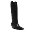 ANINE BING Tania knee-high boots - Black