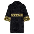 Versace Medusa belted robe - Black