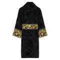 Versace Medusa belted robe - Black