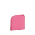 Mansur Gavriel logo-stamp slim leather wallet - Pink
