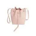 Mansur Gavriel mini leather bucket bag - Pink