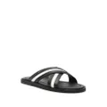 Bally Glide leather sandal - Black