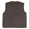Barbour logo-embroidered quilted gillet - Brown
