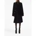 Nina Ricci belted wool-blend trench coat - Black