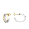 Boucheron 18kt gold Quatre Radiant Edition diamond hoop earrings