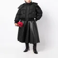 Alexander McQueen hooded puffer jacket - Black