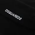 Dsquared2 intarsia-knit logo ribbed socks - Black