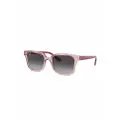 Ray-Ban RB9071S rectangle frame sunglasses - Pink