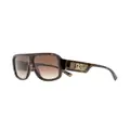 Dolce & Gabbana Eyewear DG4401 oversized-frame sunglasses - Brown