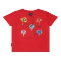 Philipp Plein Wire Frame cotton T-shirt - Red